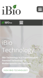 Mobile Screenshot of ibioinc.com